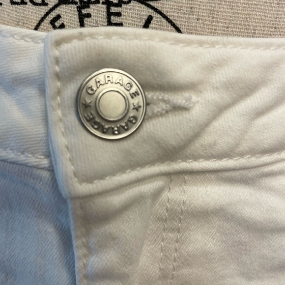Garage White Denim Skirt Size Small - Picture 4 of 9